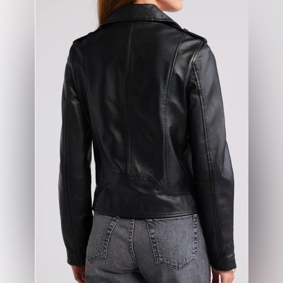 Sam Edelman genuine leather jacket - Picture 2 of 5